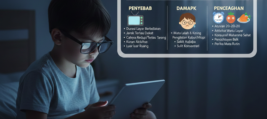 Bahaya Untuk Mata Anak