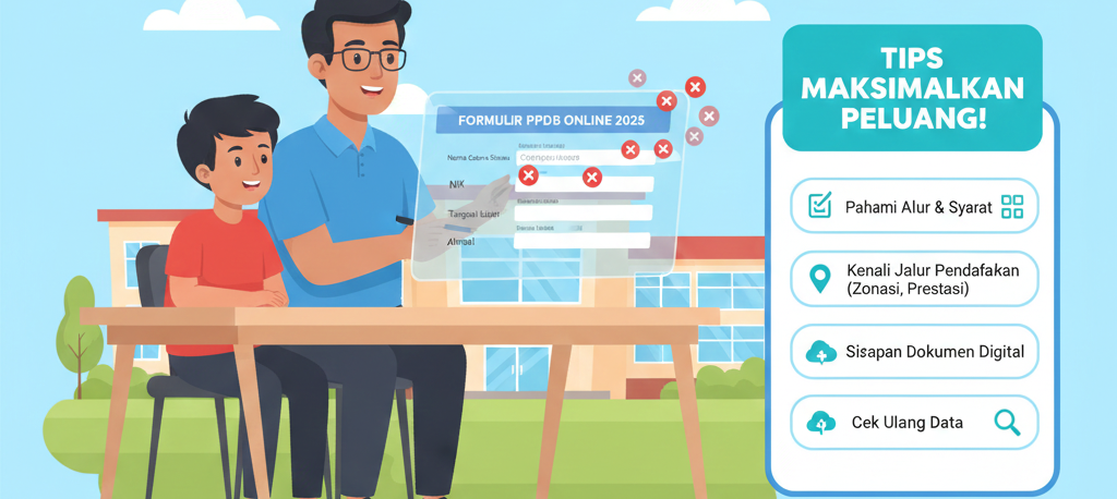 Tips Maksimalkan PPDB Online 2025