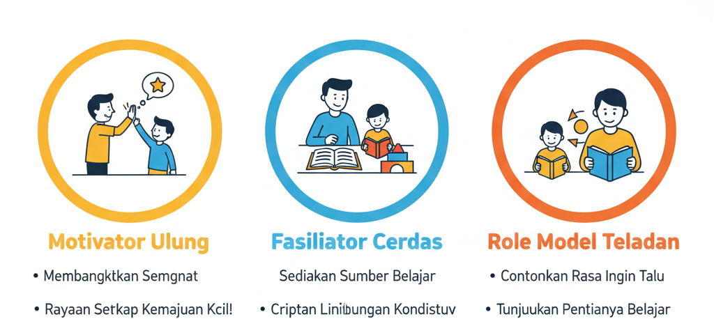 Peranan Orang Tua dalam Mendampingi Belajar Anak