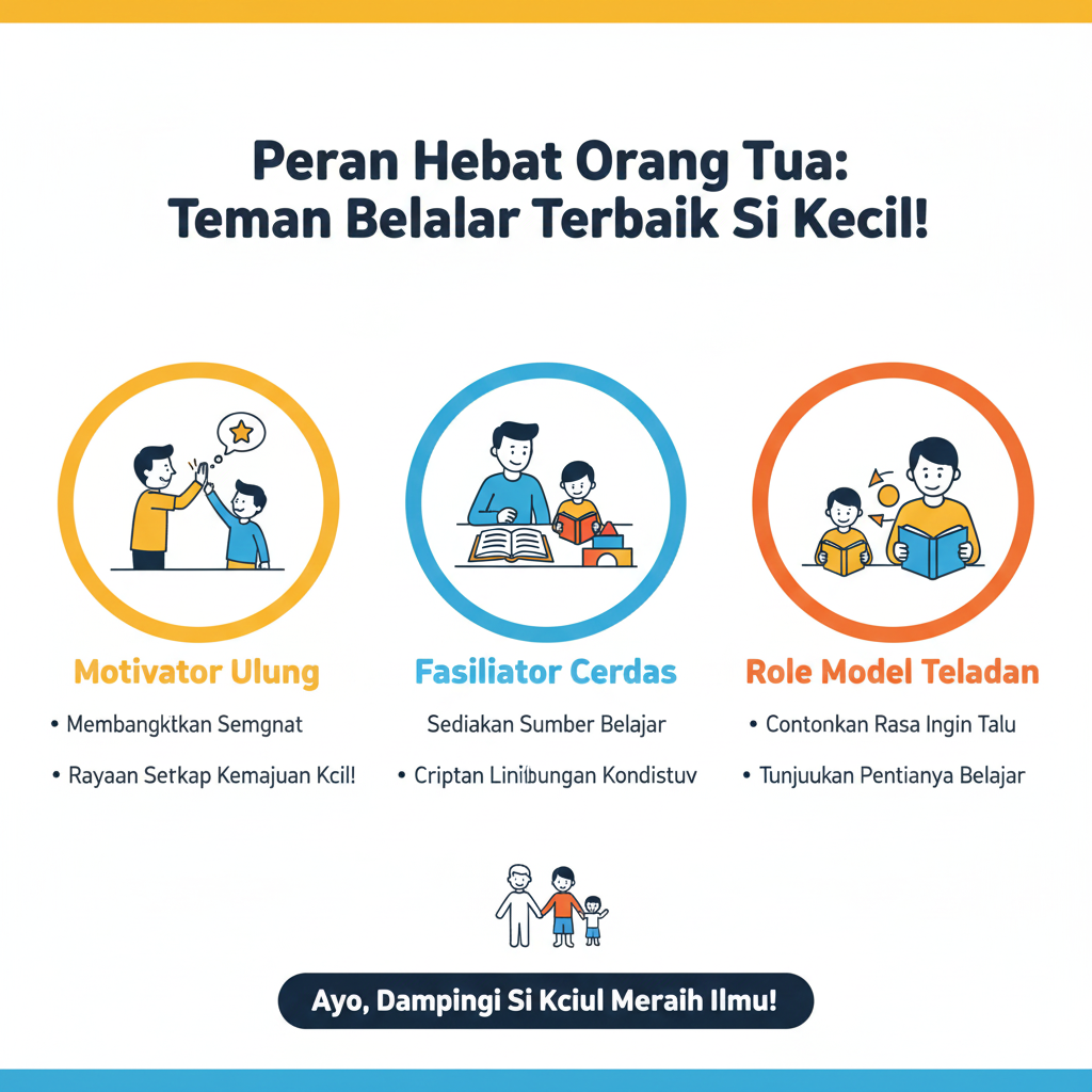 Peranan Orang Tua dalam Mendampingi Belajar Anak